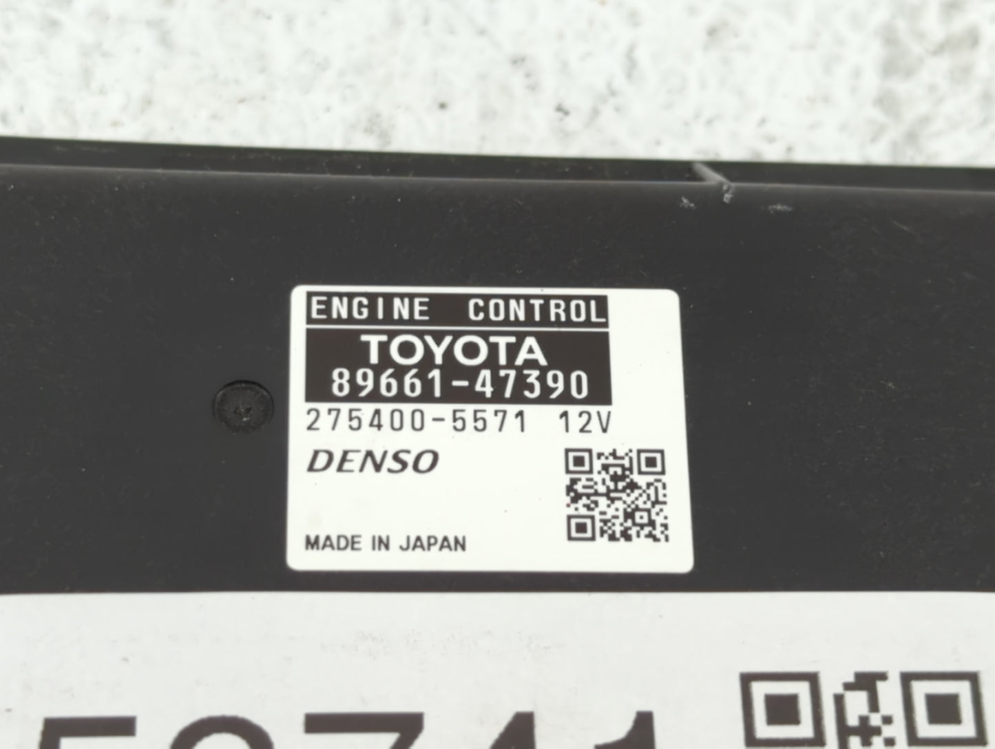 2011 Toyota Prius PCM Engine Control Computer ECU ECM PCU OEM P/N:89661-47390 89681-47211 Fits OEM Used Auto Parts - Oemused