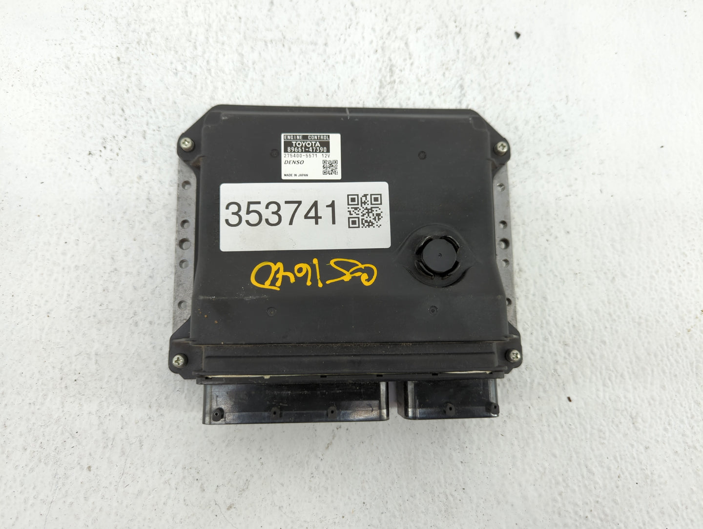 2011 Toyota Prius PCM Engine Control Computer ECU ECM PCU OEM P/N:89661-47390 89681-47211 Fits OEM Used Auto Parts - Oemused