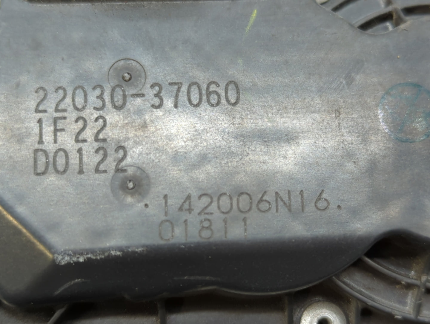 2010-2022 Toyota Prius Throttle Body P/N:22030-37060 Fits Fits 2010 2011 2012 2013 2014 2015 2016 2017 2018 2019 2020 2021 2