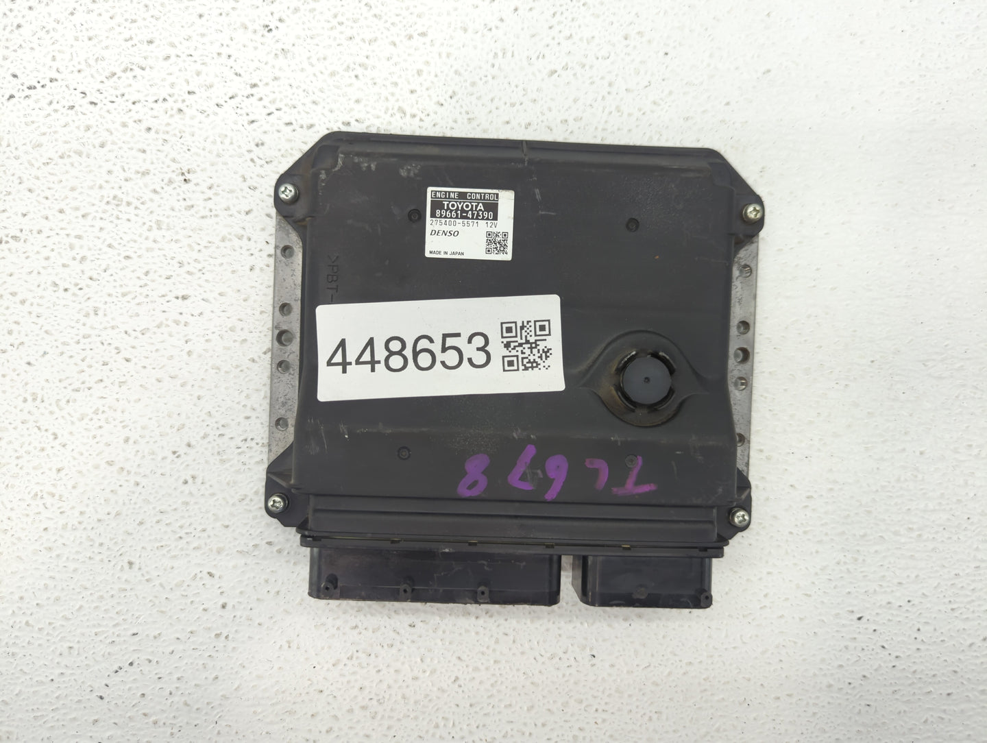 2011 Toyota Prius PCM Engine Control Computer ECU ECM PCU OEM P/N:89661-47390 89681-47211 Fits OEM Used Auto Parts - Oemused