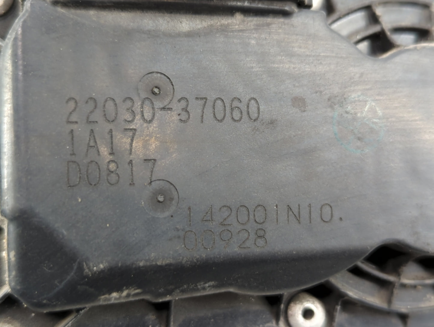 2010-2022 Toyota Prius Throttle Body P/N:22030-37060 Fits Fits 2010 2011 2012 2013 2014 2015 2016 2017 2018 2019 2020 2021 2