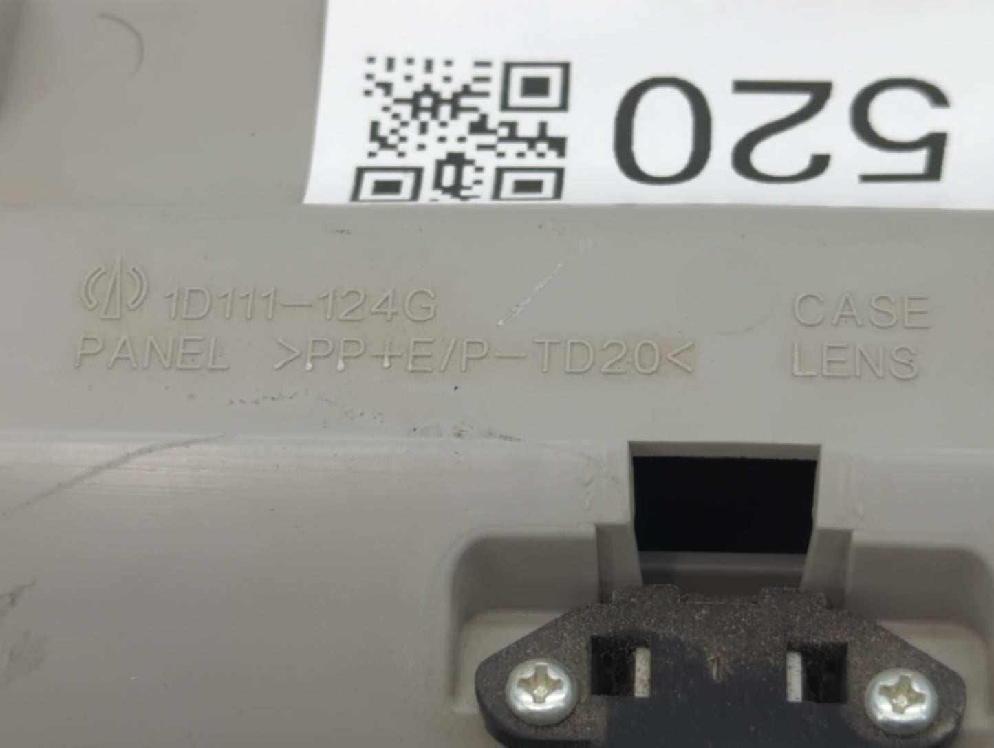 2011 Toyota Prius Overhead Roof Console Grey - Oemusedautoparts1.com