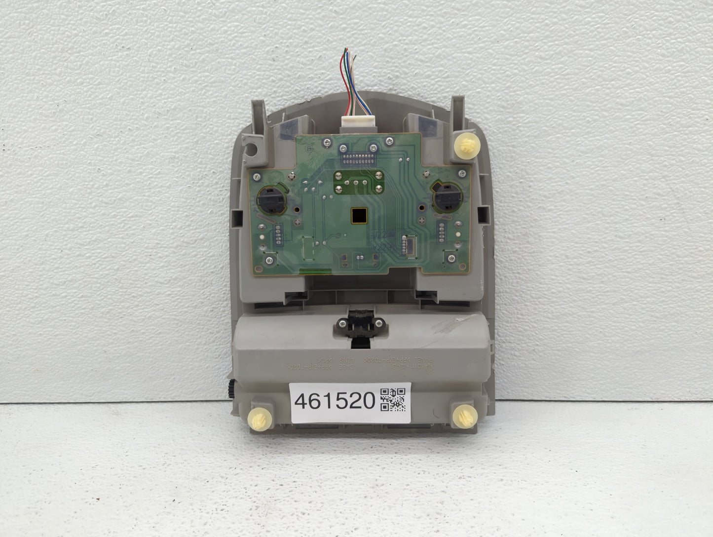 2011 Toyota Prius Overhead Roof Console Grey - Oemusedautoparts1.com