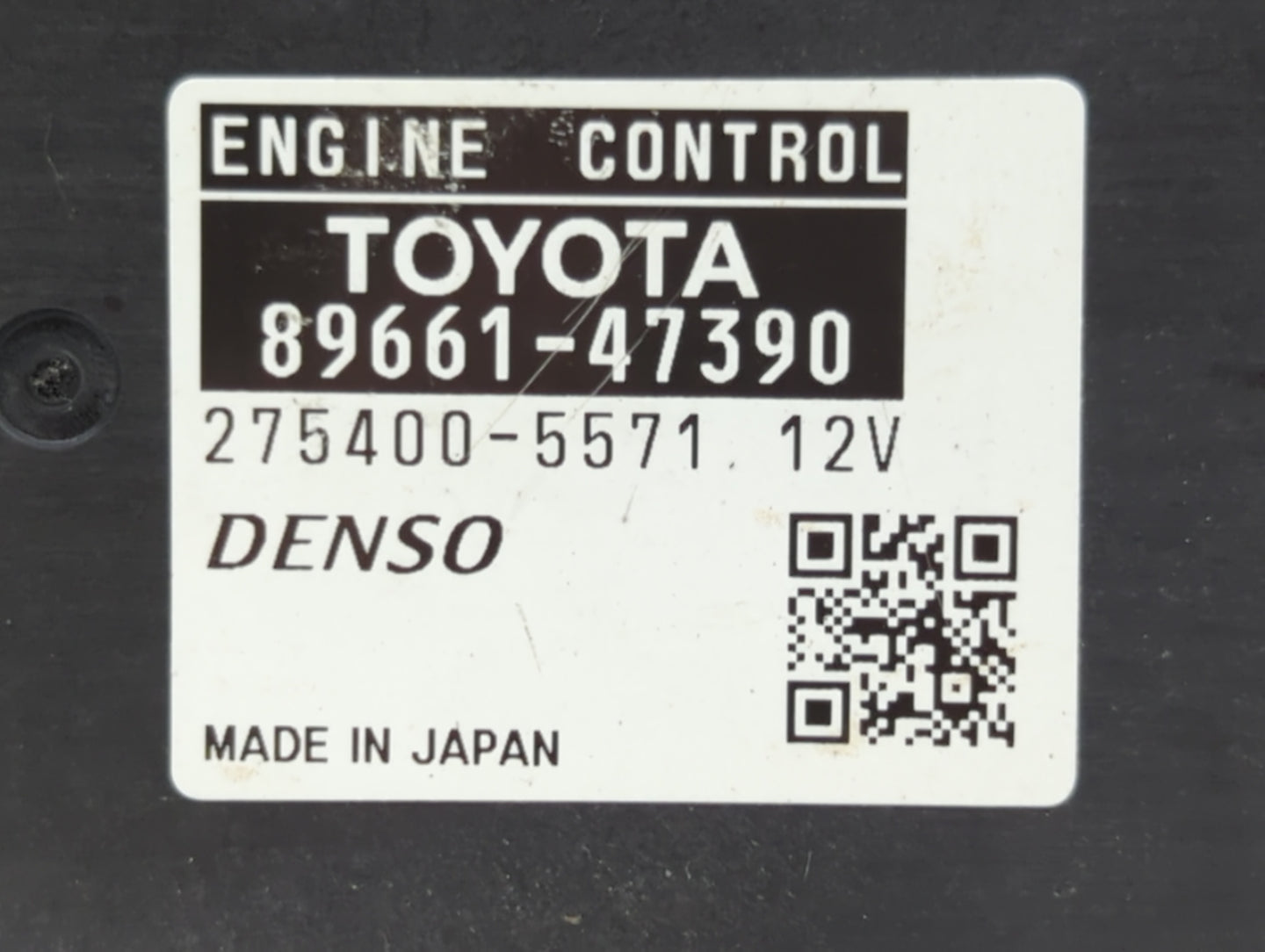 2011 Toyota Prius PCM Engine Control Computer ECU ECM PCU OEM P/N:89661-47390 89681-47211 Fits OEM Used Auto Parts - Oemused