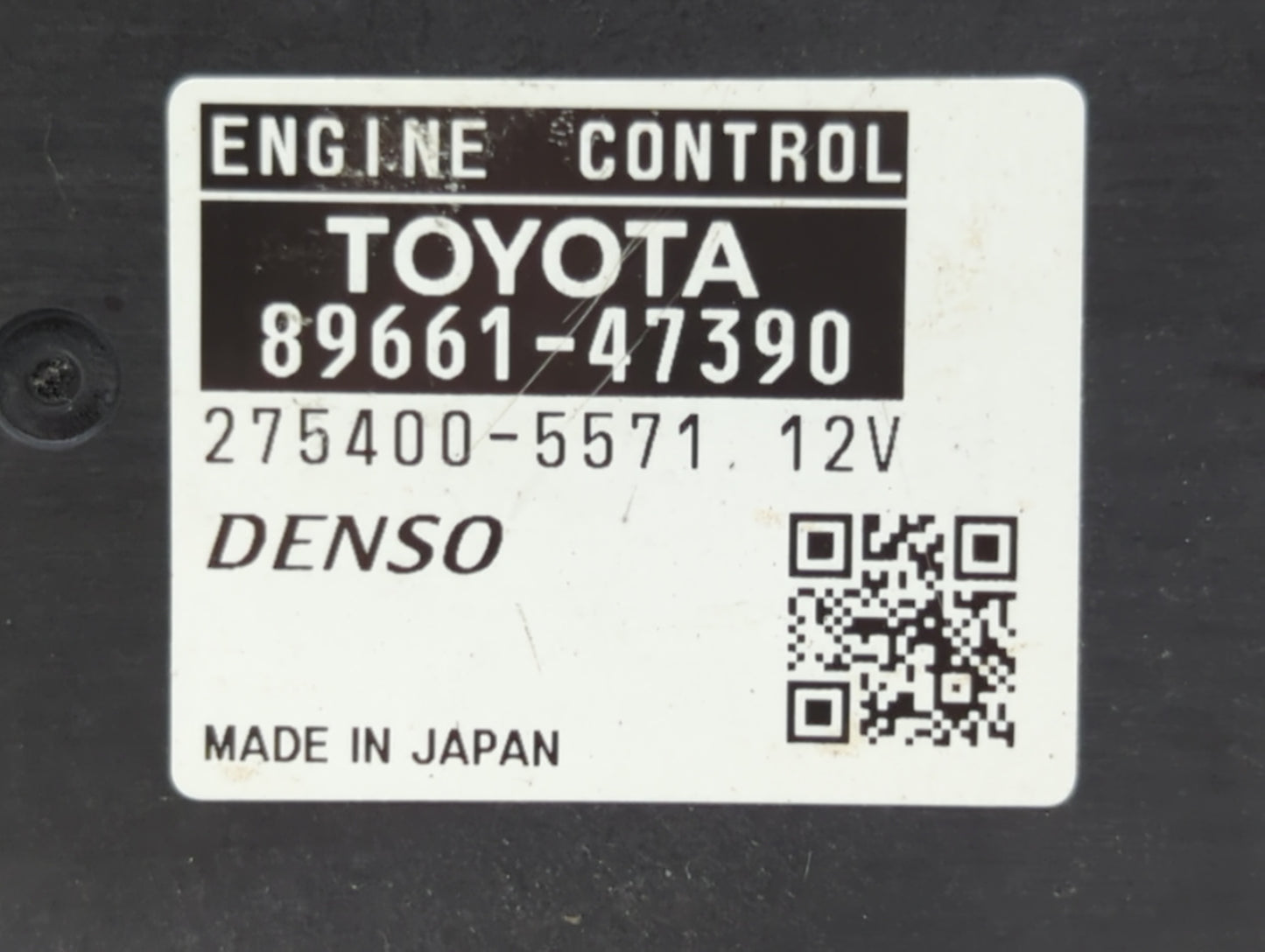 2011 Toyota Prius PCM Engine Control Computer ECU ECM PCU OEM P/N:89661-47390 89681-47211 Fits OEM Used Auto Parts - Oemused