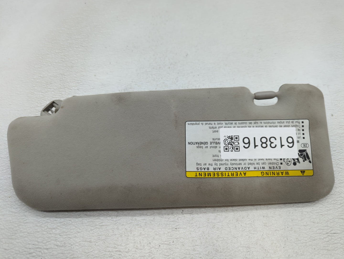 2010-2015 Toyota Prius Sun Visor Shade Replacement Passenger Right Mirror Fits Fits 2010 2011 2012 2013 2014 2015 OEM Used A