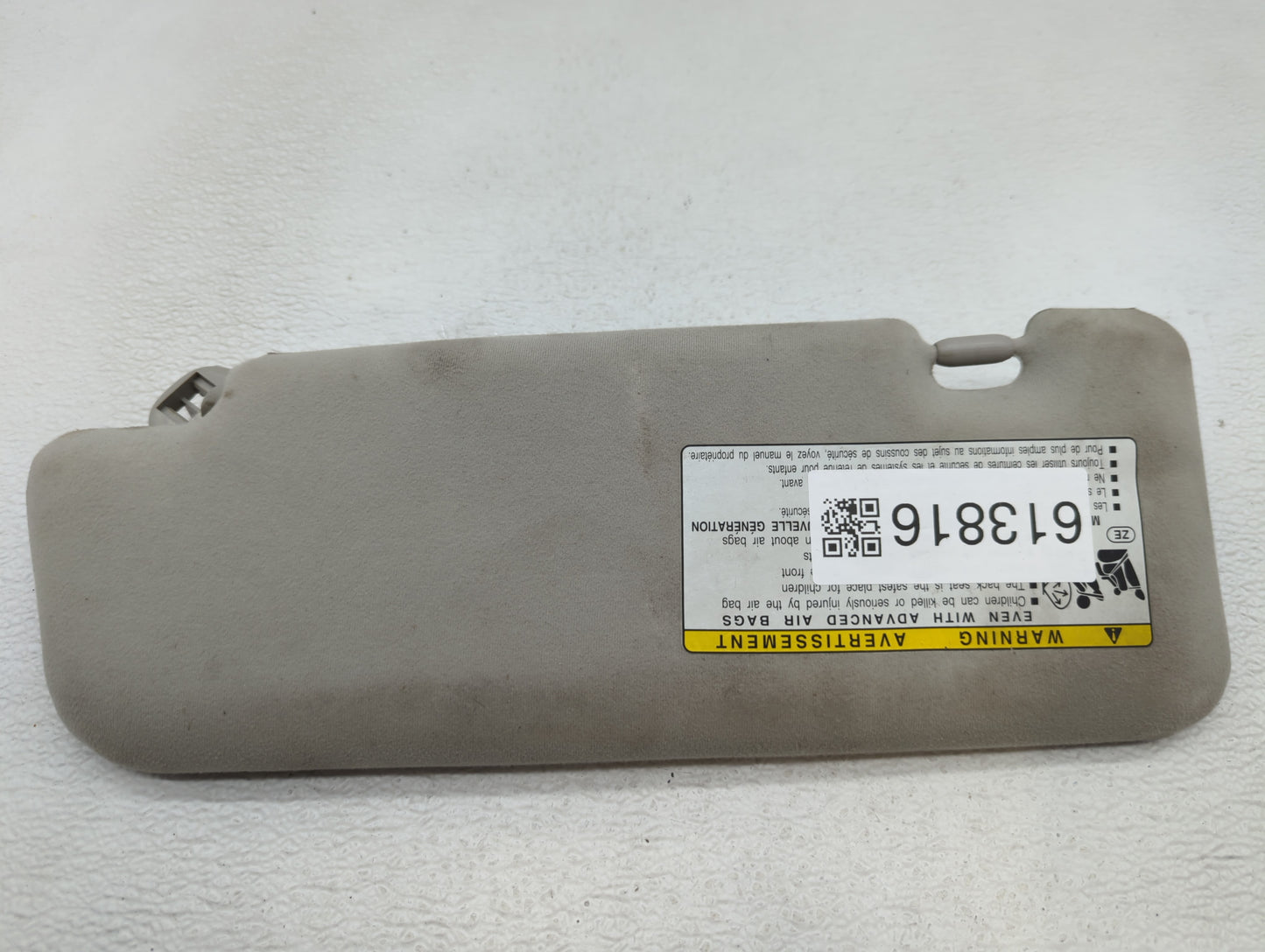 2010-2015 Toyota Prius Sun Visor Shade Replacement Passenger Right Mirror Fits Fits 2010 2011 2012 2013 2014 2015 OEM Used A