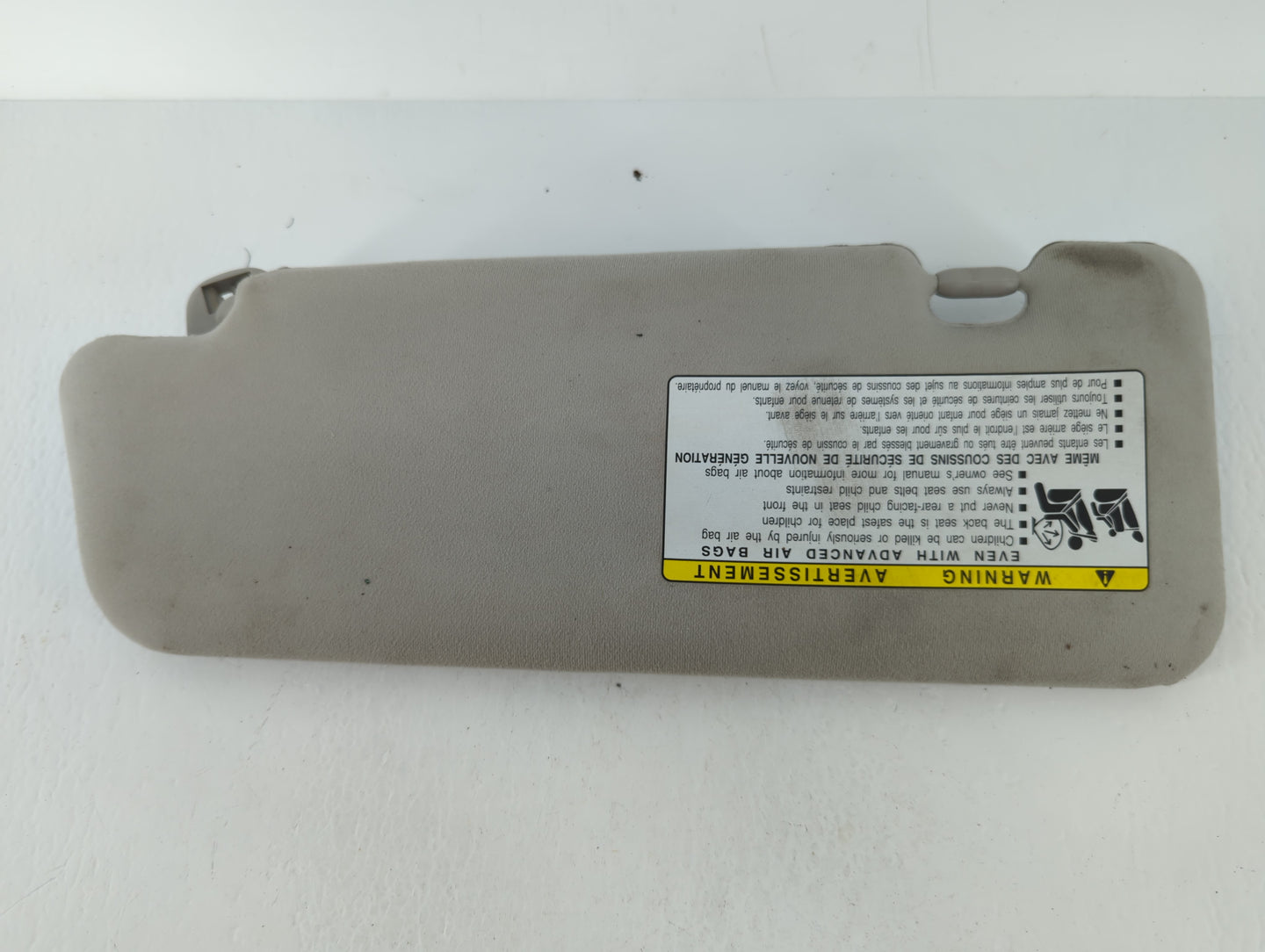 2010-2015 Toyota Prius Sun Visor Shade Replacement Passenger Right Mirror Fits Fits 2010 2011 2012 2013 2014 2015 OEM Used A