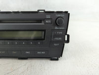 2010-2011 Toyota Prius Radio AM FM Cd Player Receiver Replacement P/N:86120-47290 Fits Fits 2010 2011 OEM Used Auto Parts - 