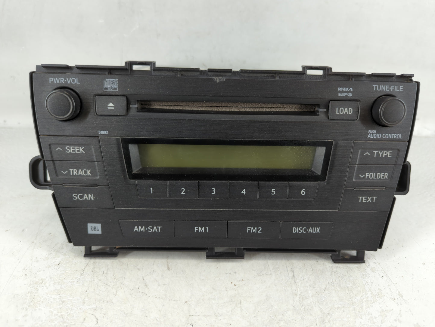 2010-2011 Toyota Prius Am Fm Cd Player Radio Receiver - Oemusedautoparts1.com