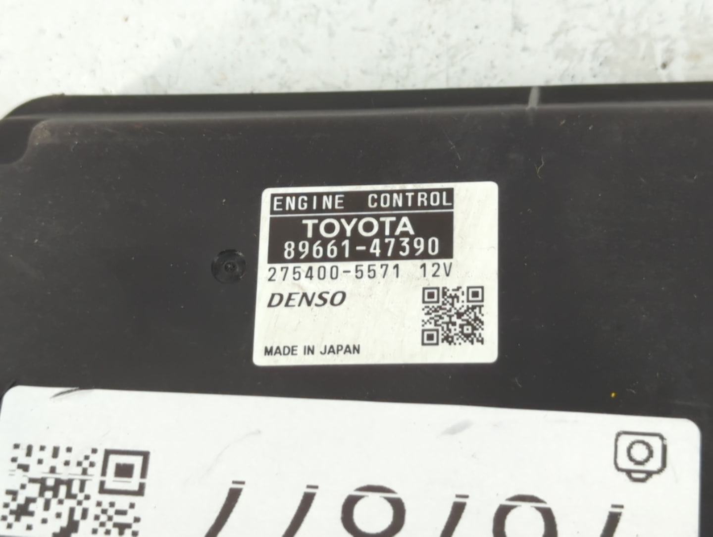2011 Toyota Prius PCM Engine Control Computer ECU ECM PCU OEM P/N:275400-5571 89661-47390 Fits OEM Used Auto Parts - Oemused