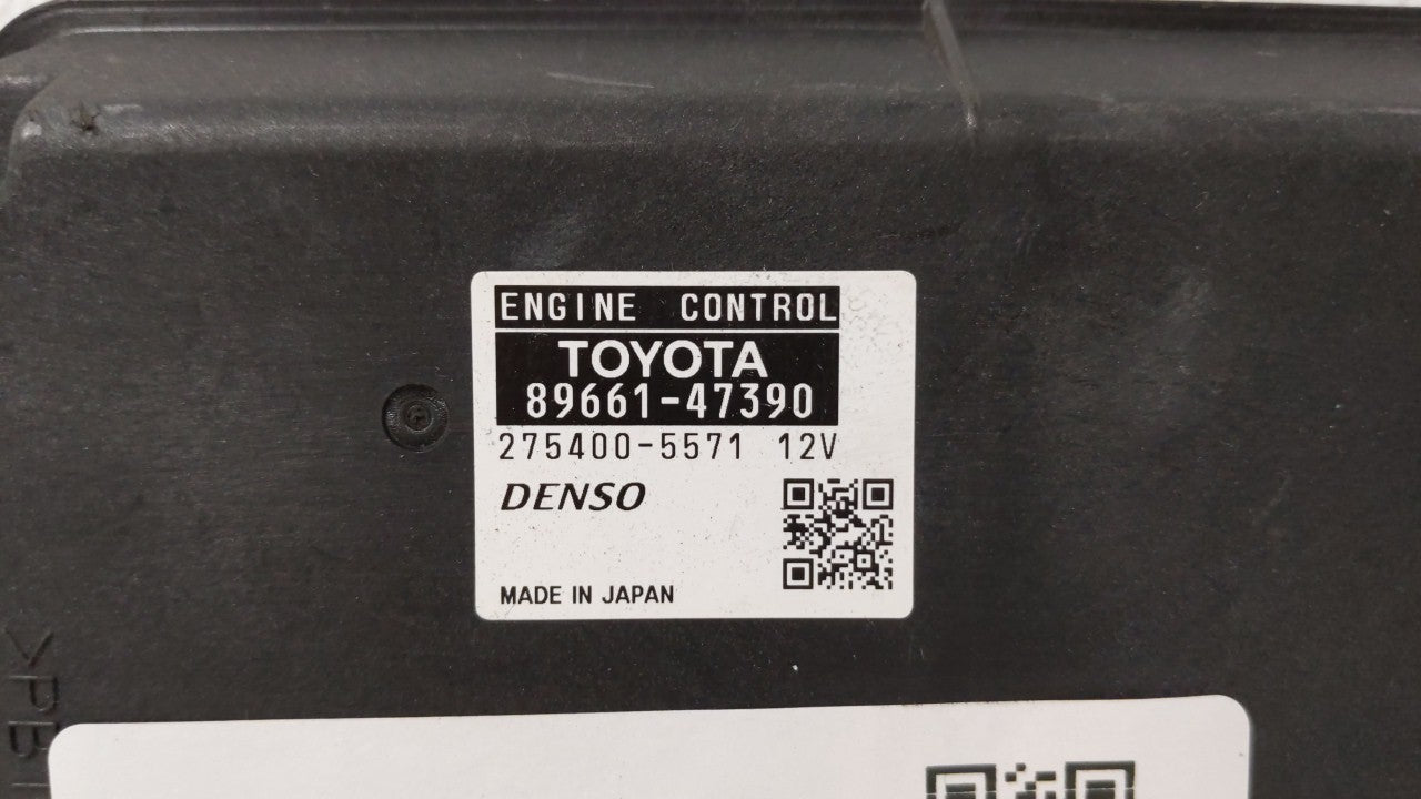 2011 Toyota Prius PCM Engine Control Computer ECU ECM PCU OEM P/N:89661-47390,89681-47211, 89661-47390 Fits OEM Used Auto Pa