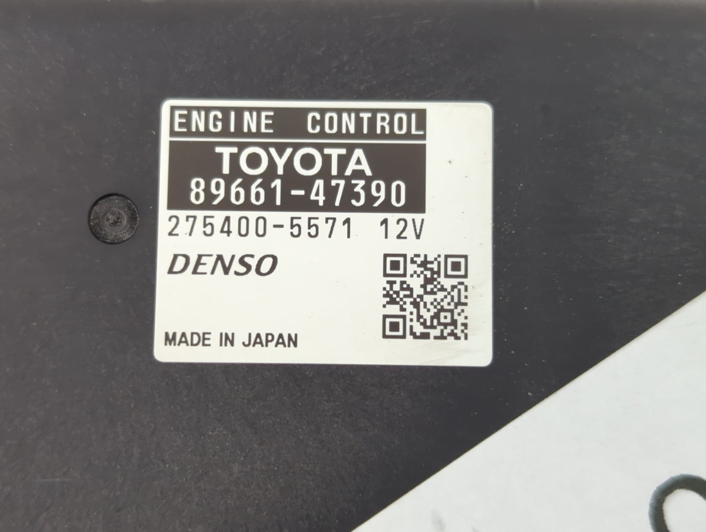 2011 Toyota Prius PCM Engine Control Computer ECU ECM PCU OEM P/N:275400-47390 89661-47390 Fits OEM Used Auto Parts - Oemuse