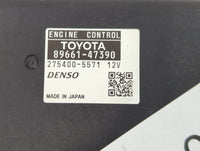 2011 Toyota Prius PCM Engine Control Computer ECU ECM PCU OEM P/N:275400-47390 89661-47390 Fits OEM Used Auto Parts - Oemuse