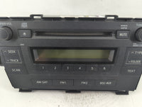 2010-2011 Toyota Prius Radio AM FM Cd Player Receiver Replacement P/N:86120-47290 Fits Fits 2010 2011 OEM Used Auto Parts - 