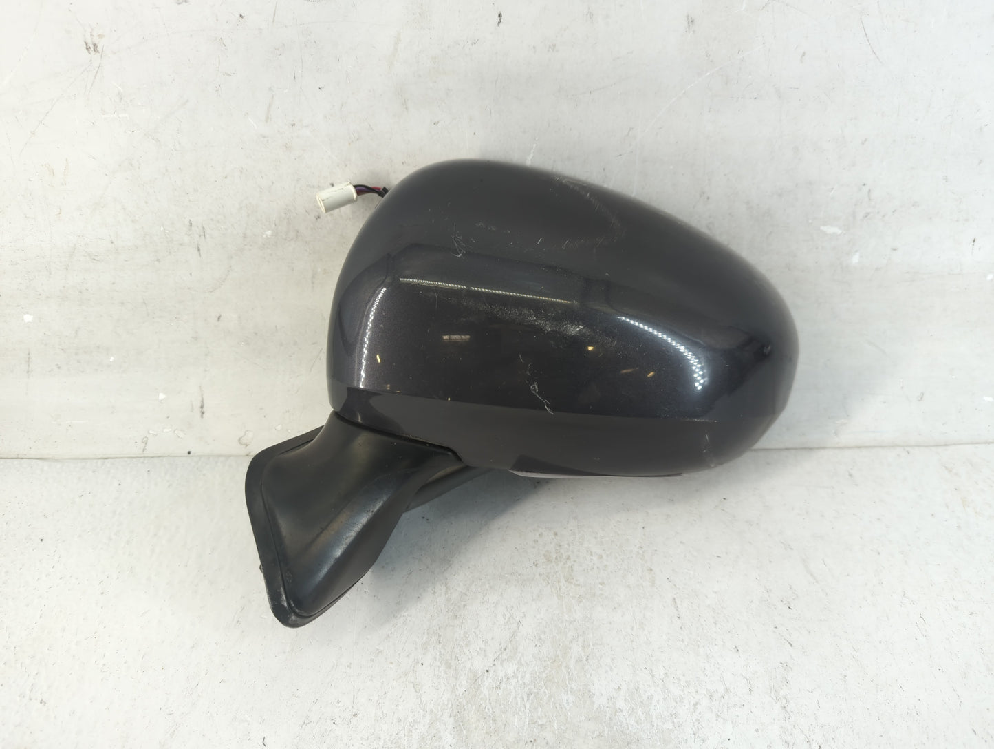 2010-2015 Toyota Prius Driver Left Side View Manual Door Mirror Black - Oemusedautoparts1.com