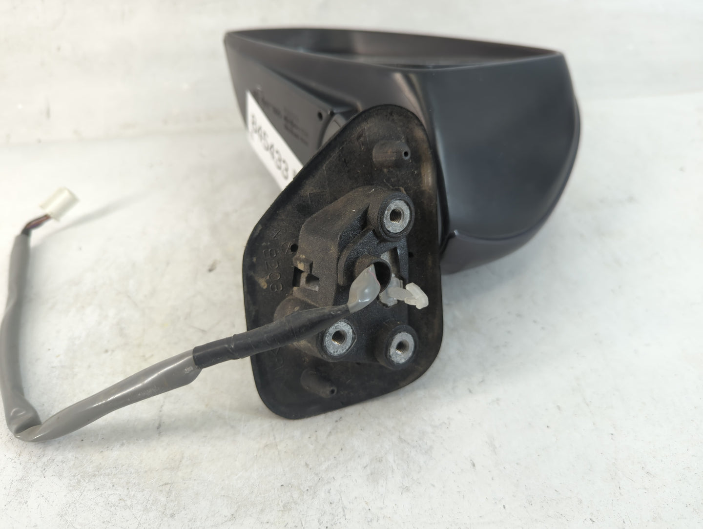 2010-2015 Toyota Prius Driver Left Side View Manual Door Mirror Black - Oemusedautoparts1.com