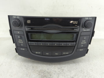 2010-2011 Toyota Rav4 Radio AM FM Cd Player Receiver Replacement P/N:86120-42291 Fits Fits 2010 2011 OEM Used Auto Parts - O