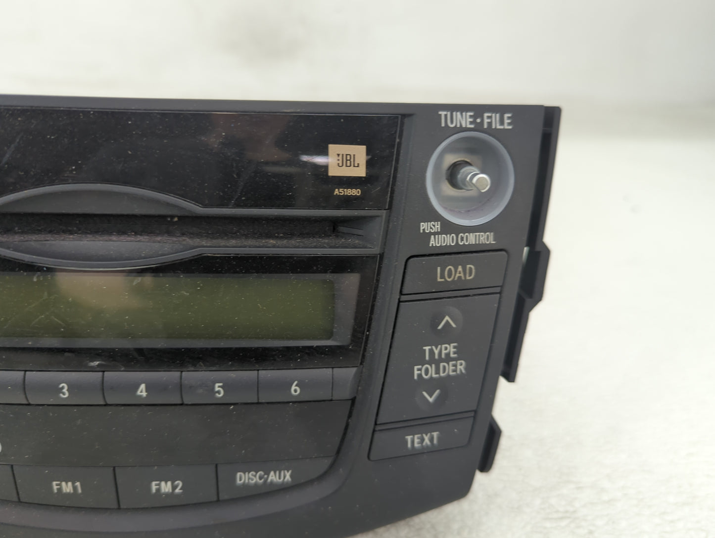 2009-2011 Toyota Rav4 Radio AM FM Cd Player Receiver Replacement P/N:86120-0R090 Fits Fits 2009 2010 2011 OEM Used Auto Part