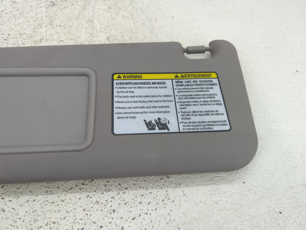 2010-2014 Toyota Rav4 Sun Visor Shade Replacement Driver Left Mirror Fits Fits 2010 2011 2012 2013 2014 OEM Used Auto Parts 