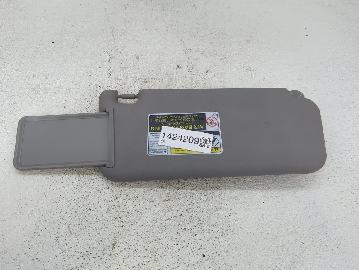 2010-2014 Toyota Rav4 Sun Visor Shade Replacement Driver Left Mirror Fits Fits 2010 2011 2012 2013 2014 OEM Used Auto Parts 