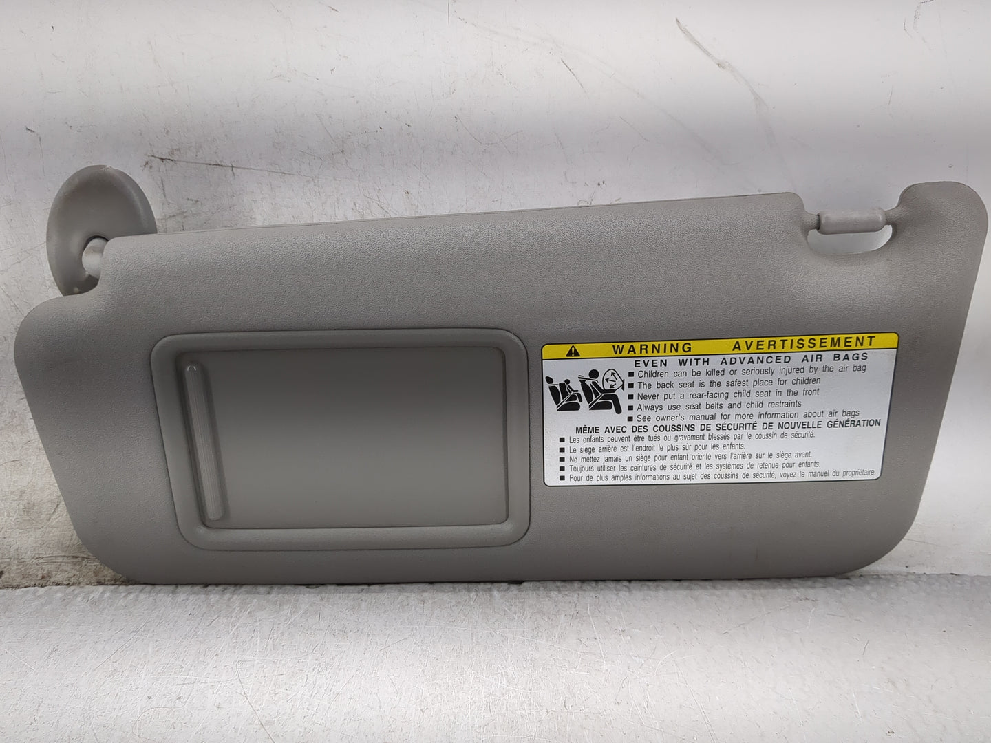 2010-2014 Toyota Rav4 Sun Visor Shade Replacement Driver Left Mirror Fits Fits 2010 2011 2012 2013 2014 OEM Used Auto Parts 
