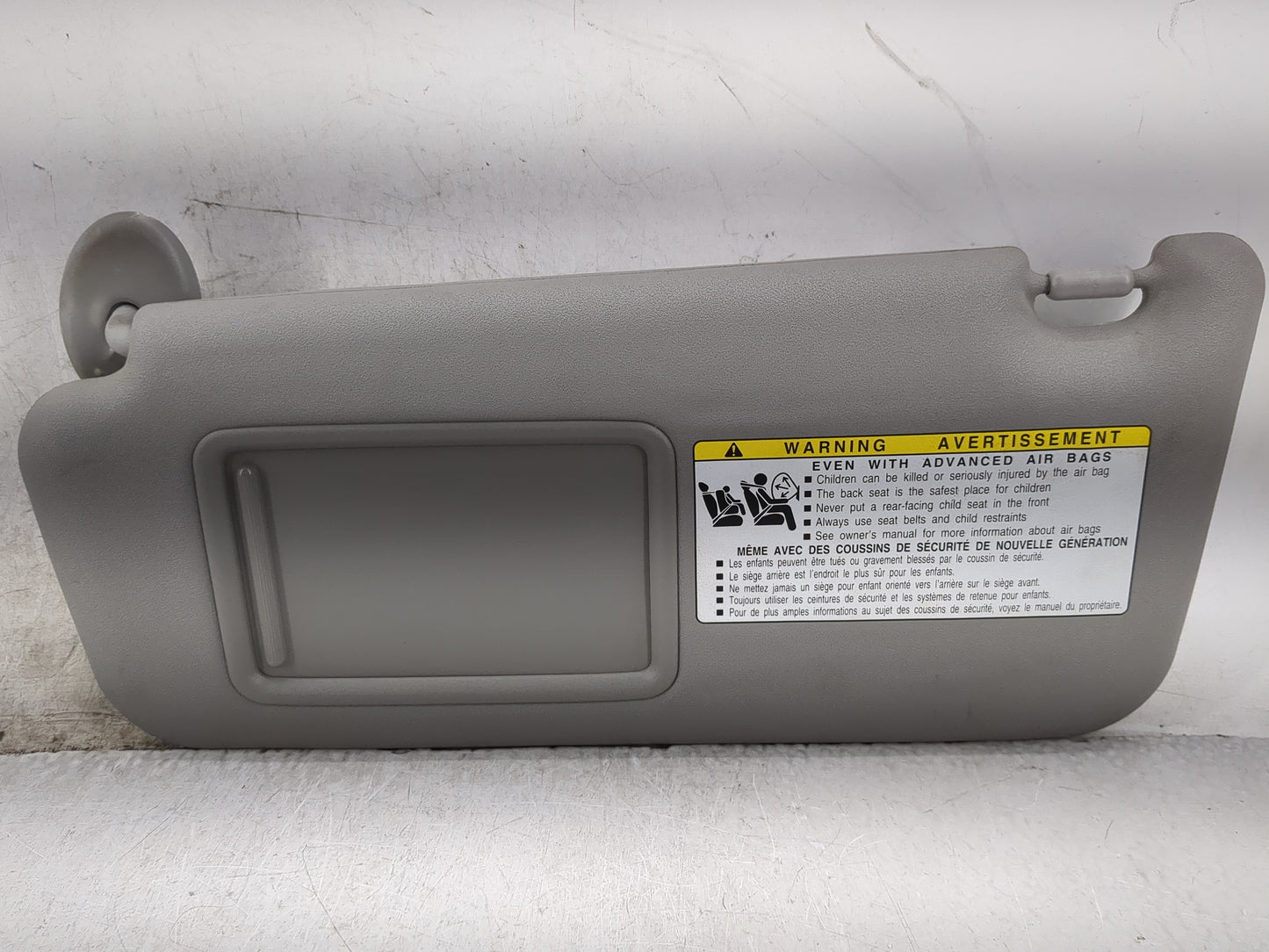 2010-2014 Toyota Rav4 Sun Visor Shade Replacement Driver Left Mirror Fits Fits 2010 2011 2012 2013 2014 OEM Used Auto Parts 