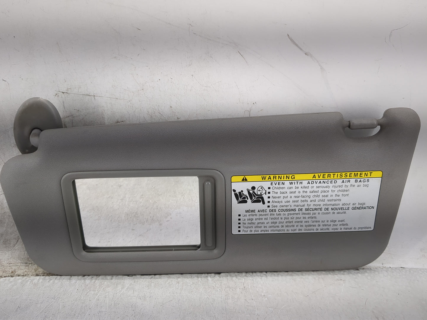 2010-2014 Toyota Rav4 Sun Visor Shade Replacement Driver Left Mirror Fits Fits 2010 2011 2012 2013 2014 OEM Used Auto Parts 