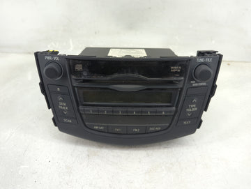 2010-2011 Toyota Rav4 Radio AM FM Cd Player Receiver Replacement P/N:86120-0R071 Fits Fits 2010 2011 OEM Used Auto Parts - O