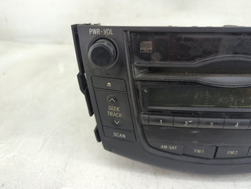 2010-2011 Toyota Rav4 Radio AM FM Cd Player Receiver Replacement P/N:86120-0R071 Fits Fits 2010 2011 OEM Used Auto Parts