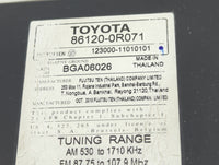 2010-2011 Toyota Rav4 Radio AM FM Cd Player Receiver Replacement P/N:86120-0R071 Fits Fits 2010 2011 OEM Used Auto Parts - O