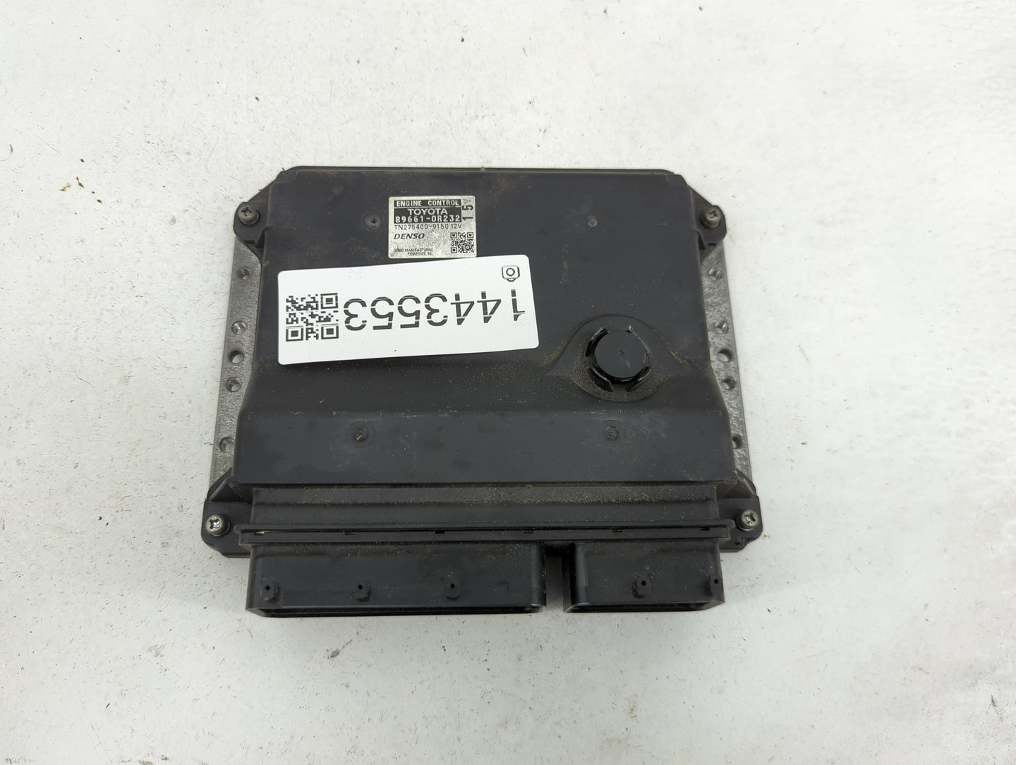 2011 Toyota Rav4 PCM Engine Control Computer ECU ECM PCU OEM P/N:89661-0R232 TN275400-9150 Fits OEM Used Auto Parts - Oemuse