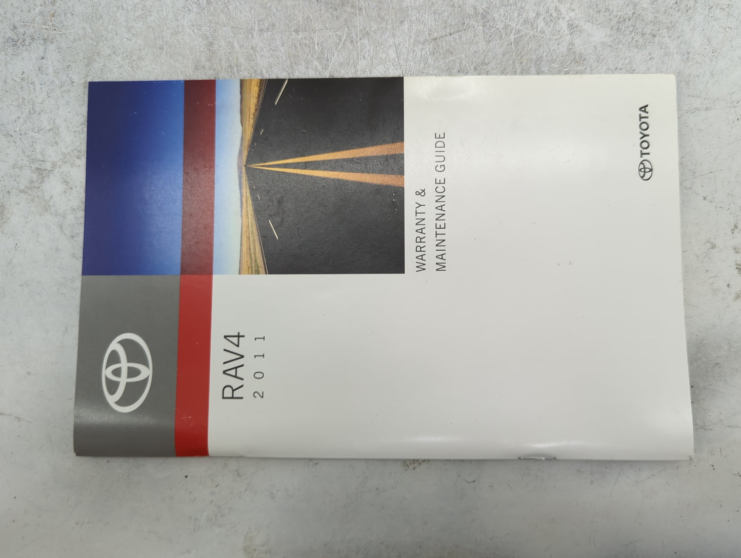 2011 Toyota Rav4 Owners Manual Book Guide P/N:OM42785U 01999-42785 OEM Used Auto Parts - Oemusedautoparts1.com