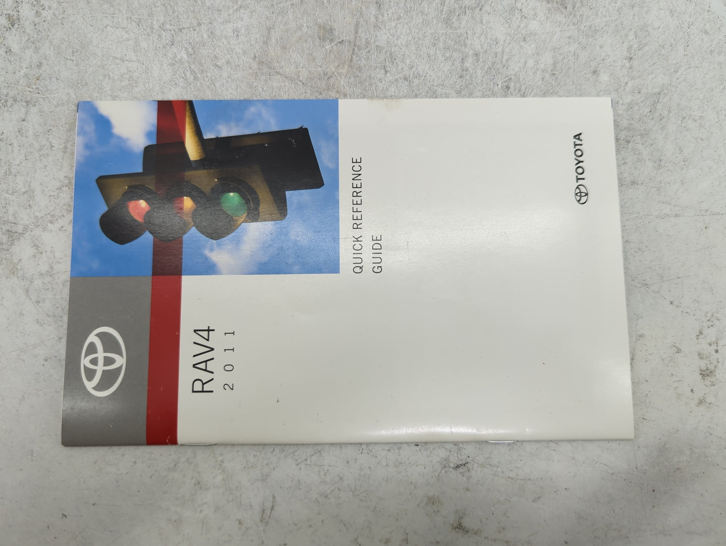 2011 Toyota Rav4 Owners Manual Book Guide P/N:OM42785U 01999-42785 OEM Used Auto Parts - Oemusedautoparts1.com
