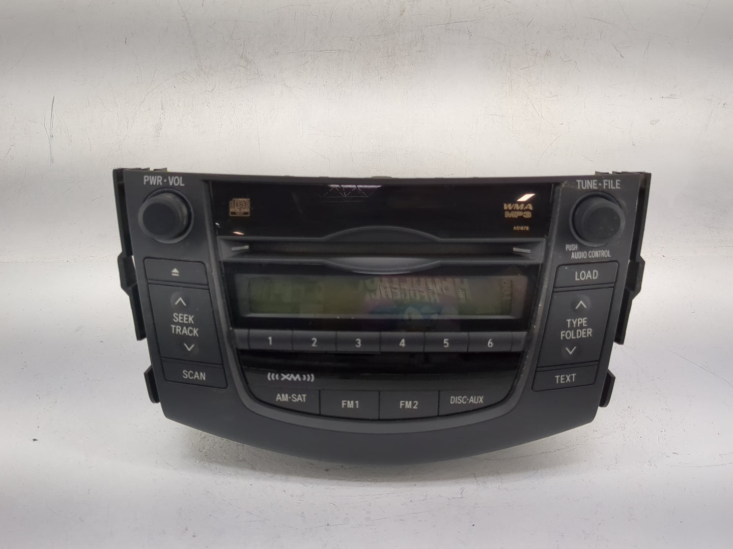 2009-2011 Toyota Rav4 Radio AM FM Cd Player Receiver Replacement P/N:86120-0R080 CQ-KT3862X Fits Fits 2009 2010 2011 OEM Use