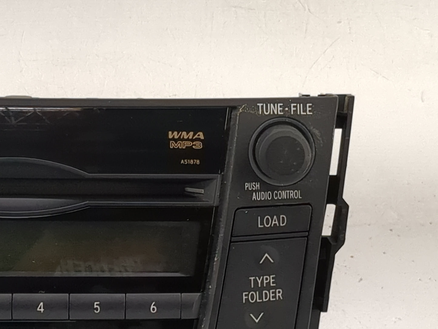 2009-2011 Toyota Rav4 Radio AM FM Cd Player Receiver Replacement P/N:86120-0R080 CQ-KT3862X Fits Fits 2009 2010 2011 OEM Use