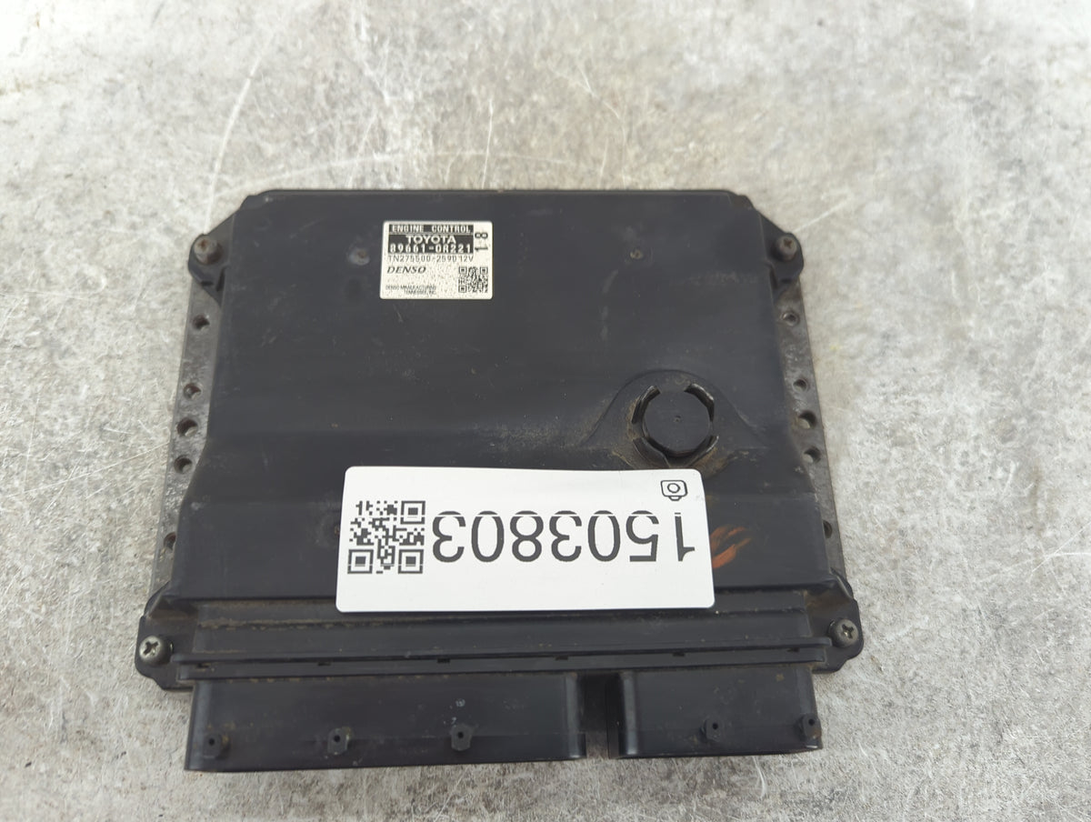 2011 Toyota Rav4 PCM Engine Control Computer ECU ECM PCU OEM P/N:89661-0R221 OEM Used Auto Parts - Oemusedautoparts1.com