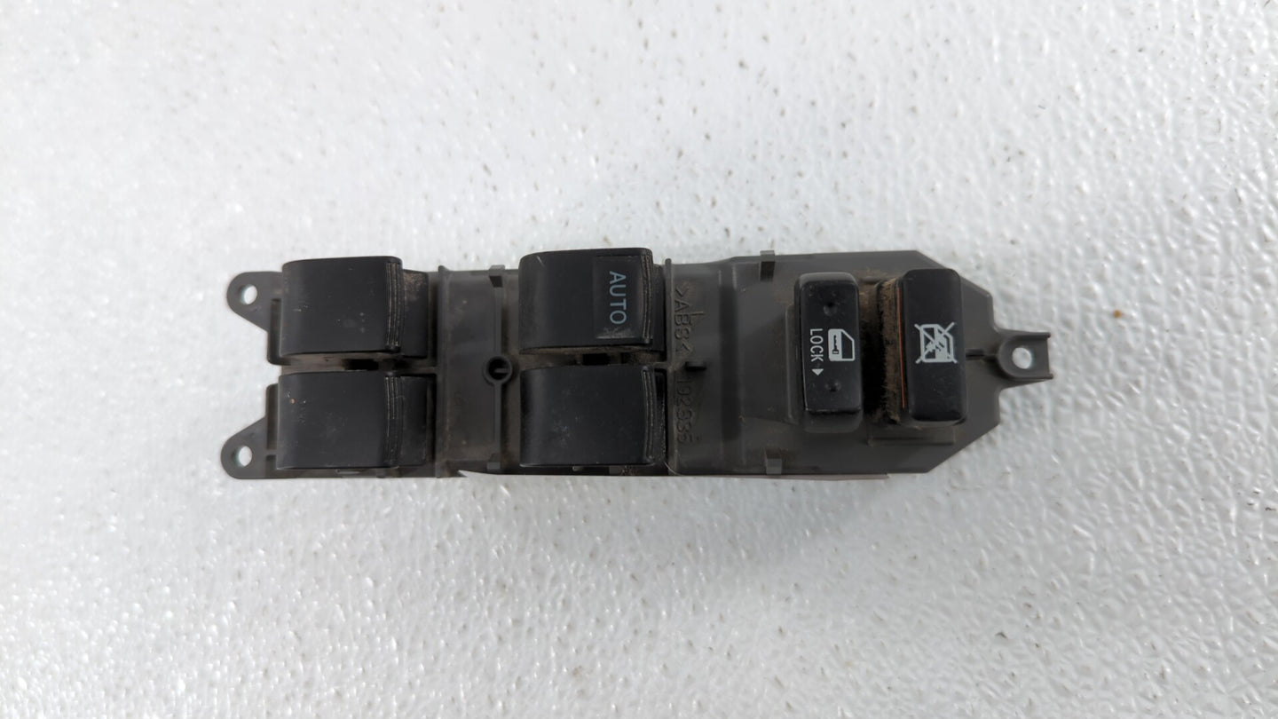 2006-2012 Toyota Rav4 Master Power Window Switch Replacement Driver Side Left P/N:74232-0R010 74232-42070 Fits OEM Used Auto