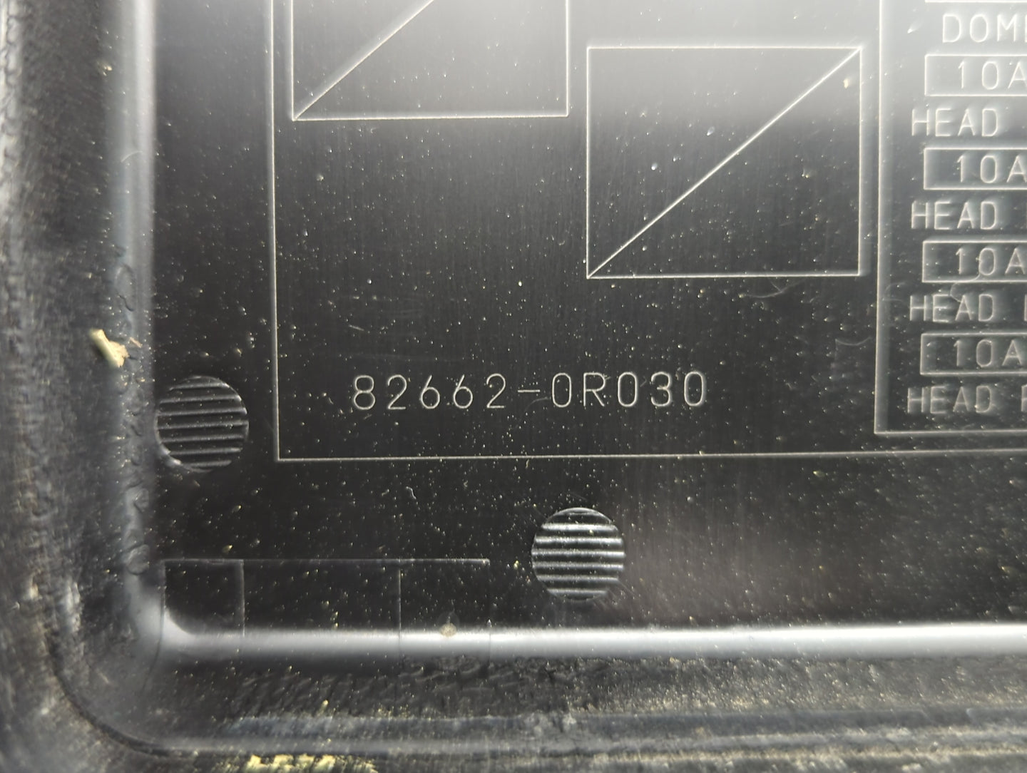 2006-2012 Toyota Rav4 Fusebox Fuse Box Panel Relay Module P/N:82662-0R030 82662-42171 Fits Fits 2006 2007 2008 2009 2010 201