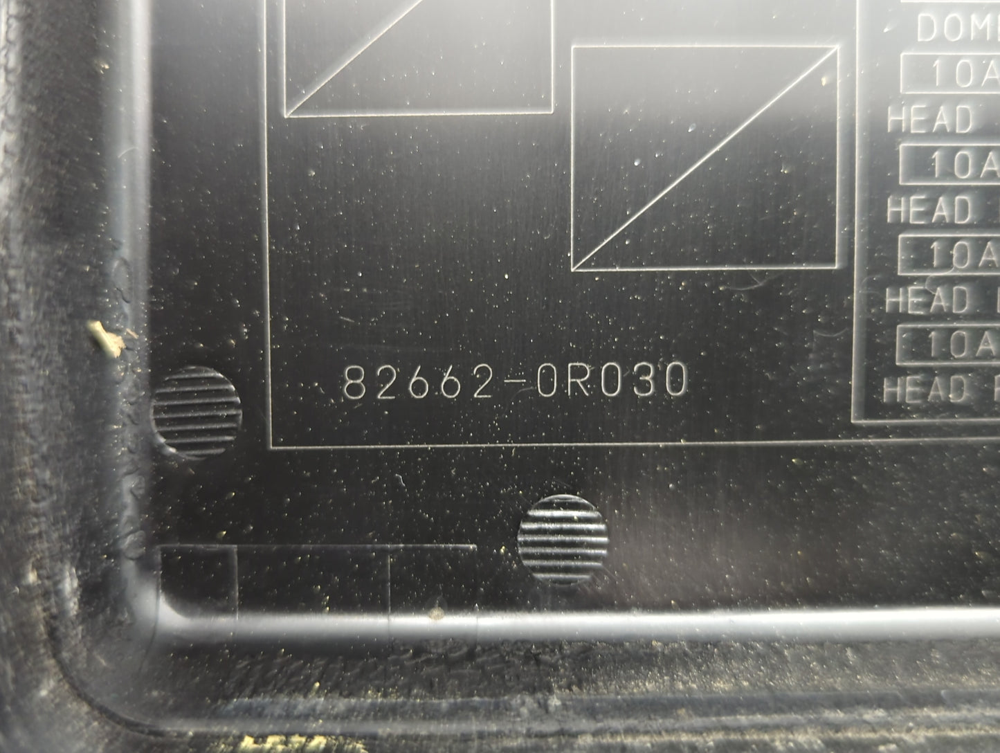 2006-2012 Toyota Rav4 Fusebox Fuse Box Panel Relay Module P/N:82662-0R030 82662-42171 Fits Fits 2006 2007 2008 2009 2010 201