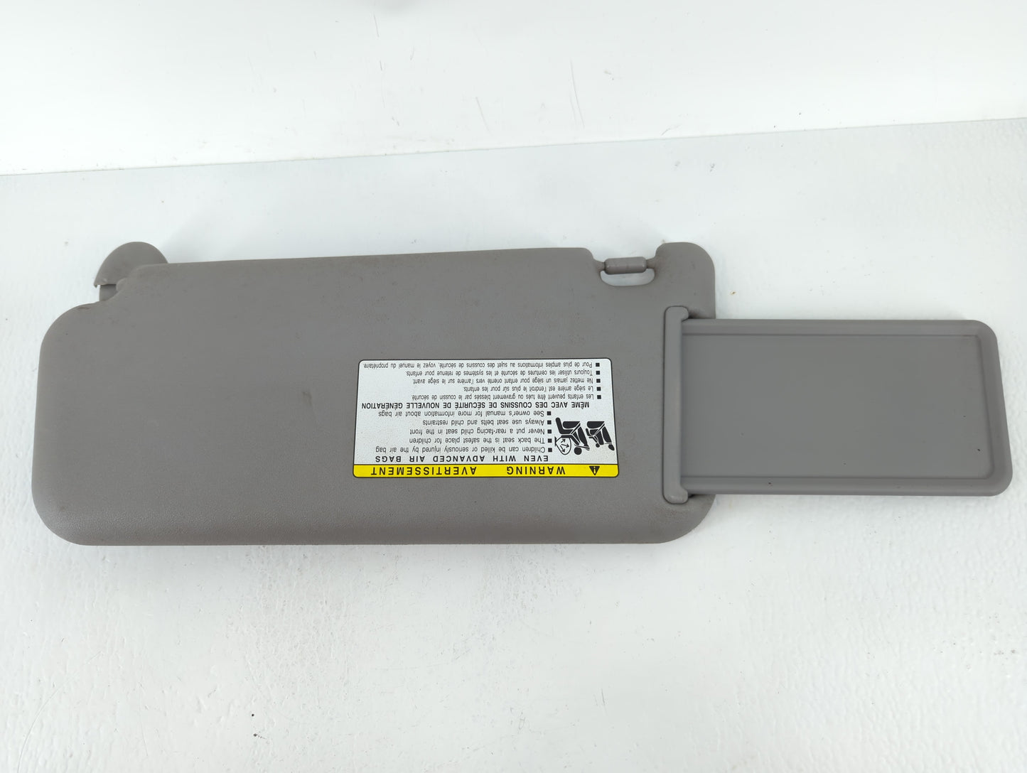 2010-2014 Toyota Rav4 Sun Visor Shade Replacement Passenger Right Mirror Fits Fits 2010 2011 2012 2013 2014 OEM Used Auto Pa
