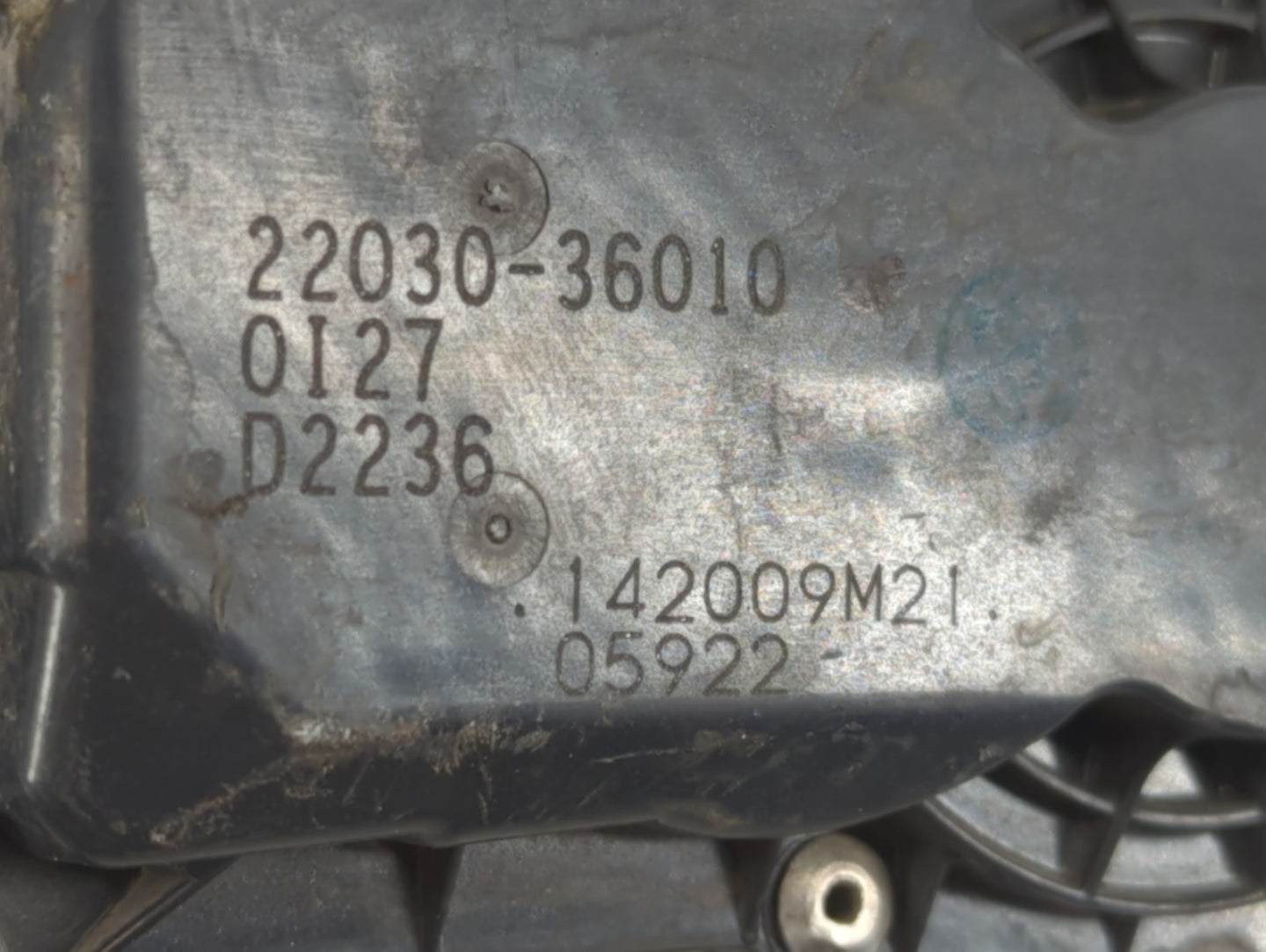 2009-2018 Toyota Rav4 Throttle Body P/N:142009M21 22030-36010 Fits Fits 2009 2010 2011 2012 2013 2014 2015 2016 2017 2018 20
