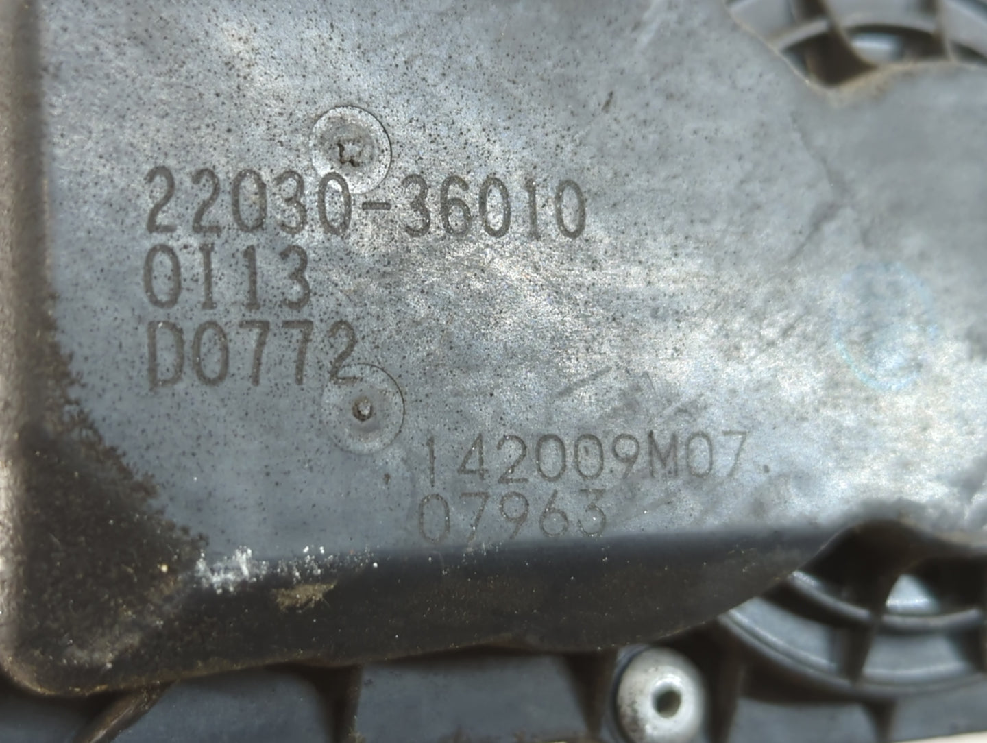 2009-2018 Toyota Rav4 Throttle Body P/N:22030-36010 Fits Fits 2009 2010 2011 2012 2013 2014 2015 2016 2017 2018 2019 OEM Use