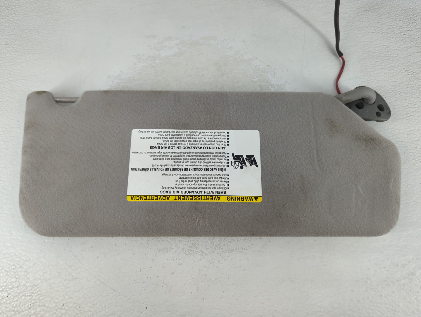 2011-2014 Toyota Sienna Sun Visor Shade Replacement Driver Left Mirror Fits Fits 2011 2012 2013 2014 OEM Used Auto Parts - O