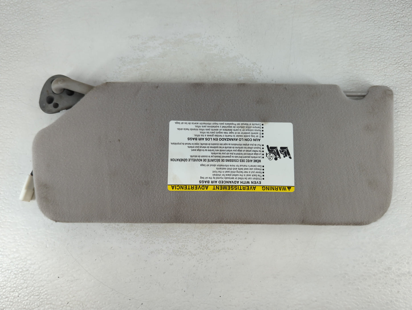 2011-2014 Toyota Sienna Sun Visor Shade Replacement Driver Left Mirror Fits Fits 2011 2012 2013 2014 OEM Used Auto Parts - O