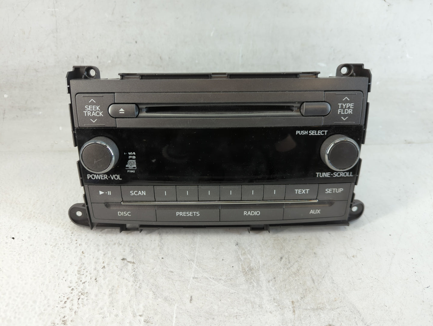 2011-2014 Toyota Sienna Radio AM FM Cd Player Receiver Replacement P/N:86120-08270 Fits Fits 2011 2012 2013 2014 OEM Used Au