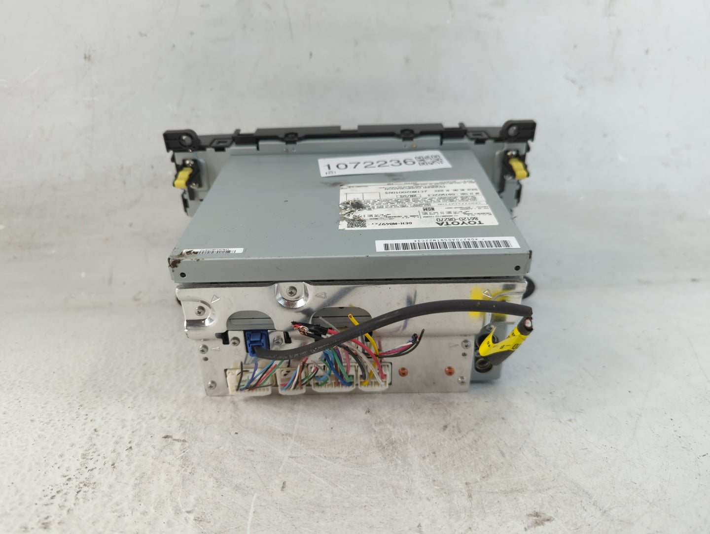 2011-2014 Toyota Sienna Radio AM FM Cd Player Receiver Replacement P/N:86120-08270 Fits Fits 2011 2012 2013 2014 OEM Used Au