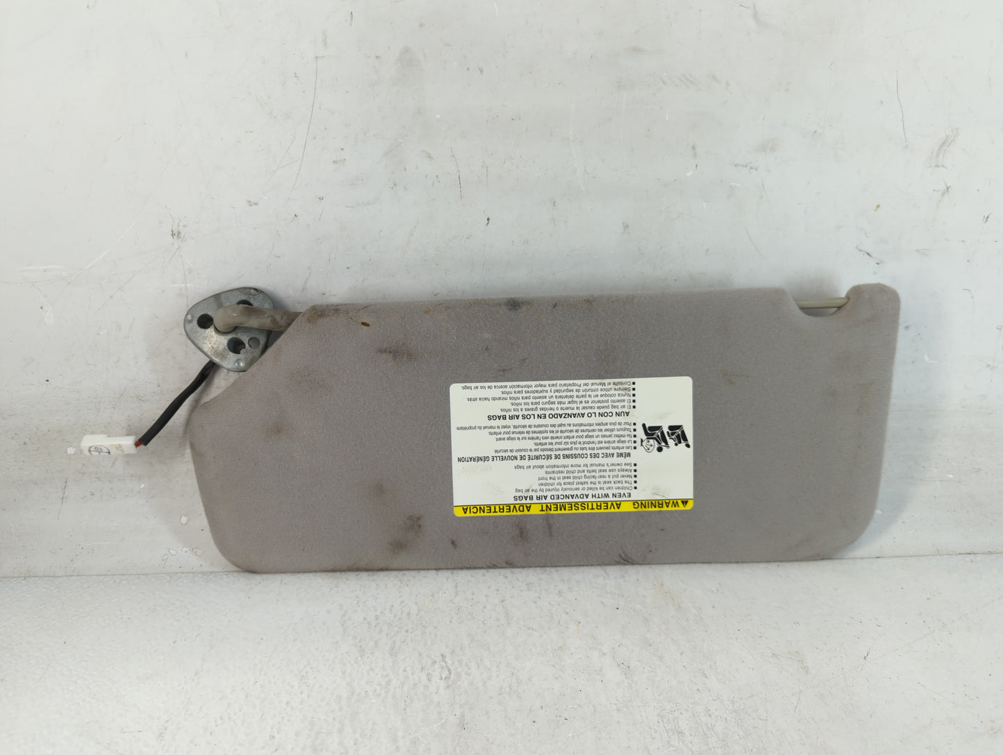 2011-2014 Toyota Sienna Sun Visor Shade Replacement Driver Left Mirror Fits Fits 2011 2012 2013 2014 OEM Used Auto Parts - O