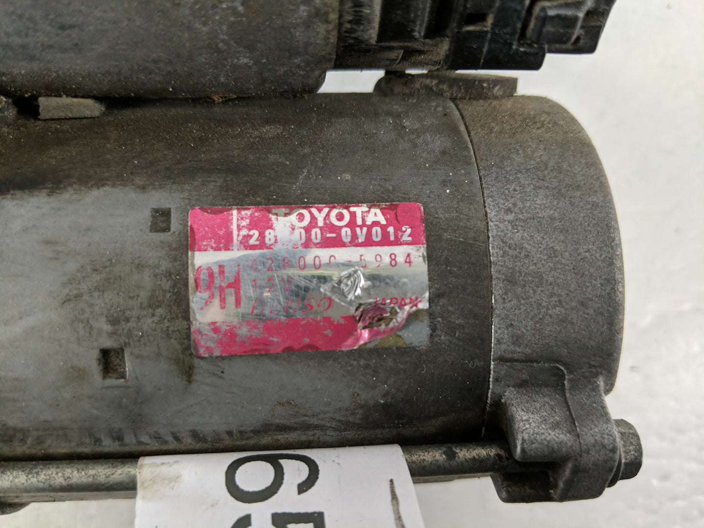 2011-2016 Toyota Sienna Car Starter Motor Solenoid OEM P/N:428000-5984 Fits Fits 2009 2010 2011 2012 2016 2018 2019 2020 202
