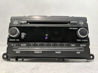 2011-2014 Toyota Sienna Radio AM FM Cd Player Receiver Replacement P/N:86120-08270 Fits Fits 2011 2012 2013 2014 OEM Used Au